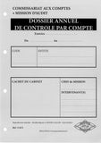 Dossier Annuel de Contrôle par Compte (Paquet de 3)